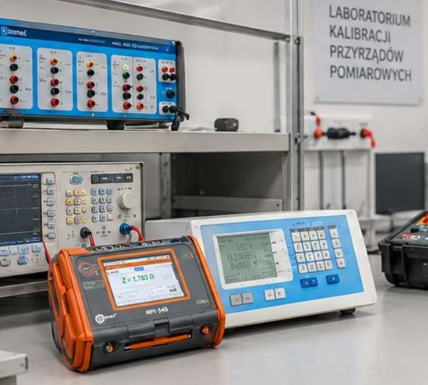 Stanowisko kalibracji mierników elektrycznych - APS S.A.